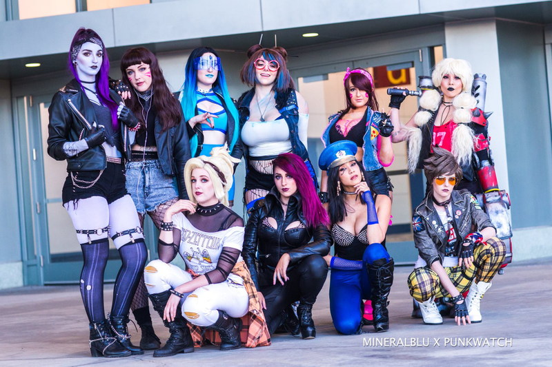 Cosplay by Helloiamkate, Katrina Fox Cosplay, Vamplette,Momokun Cosplay, Julia Mousey, Diana Nomster,Reagan Kathryn, Elizabeth Rage, Milynn Sarley, and Maid of Might Cosplay | Photo by Mineralblu
